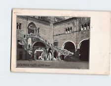 Postcard Courtyard Of The Old Market Greetings from Verona Italy picture