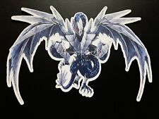 Yugioh Trishula, Dragon of the Ice Barrier Glossy Sticker Anime Walls, Windows picture
