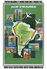 11x17 POSTER - 1963 Air France, All of South America picture