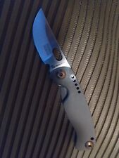 Farid Mehr slip joint titanium custom folding knife picture