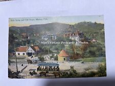 Manitou, Colorado~Soda Spring and Cliff House~1909~Postcard picture