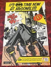Rare McDonald’s 1992 Batman Returns Neck Pens Store Signage picture