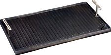 Reversible Pre-seasoned Cast Iron Griddle, Cooking Surface 16