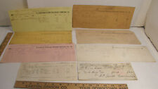 LOT OF 8 c1880 ASSORTED ANTIQUE GEORGIA RAILROAD FREIGHT RECEIPTS picture