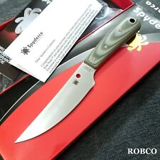Spyderco Bow River Satin Blade OD Green/Black G-10 EXCLUSIVE FB46GPOD picture