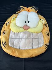 Garfield Plush Sleepy Heads Fun Pouch Bag Sleepover Paws Vintage Collectible 12