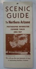 Northern Arizona Scenic Guide Vintage Travel Photographic Information picture