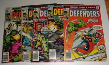 DEFENDERS #41,42,43,44,45 VALKYERIE KEITH GRIFFIN FUN BOOKS VF AVG 1976/77 picture