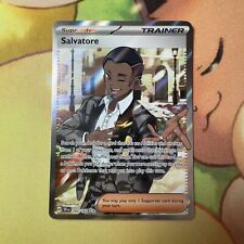 Salvatore 202/162 Full Art Trainer | Temporal Forces | Pokémon TCG Card picture