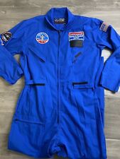 Vintage NASA Space Camp official blue jumpsuit coveralls uniform adult Large picture
