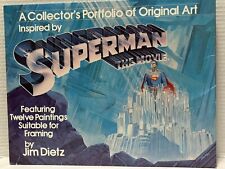 A Collectors Portfolio Of Original Art Inspired By Superman. By Jim Dietz picture