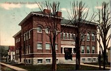 Postcard Center Street School in Oneonta, New York picture