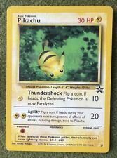 Pokémon Card, 1999-2000, Pikachu, 27, Black Promo Star. picture