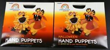 Vintage Halloween 1987 Imagination Station Honeycomb Hand Puppets Activity Kits picture