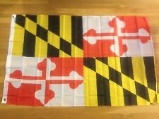 3x5 State of Maryland Flag 3'x5' Banner Super Polyester Fade Resistant Premium picture