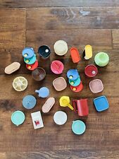 Vintage Tupperware Miniature Refrigerator Magnets Lot Some Rare Hard To Find picture