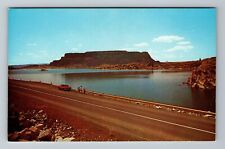 Grand Coulee WA-Washington, Steamboat Rock, Vintage Postcard picture