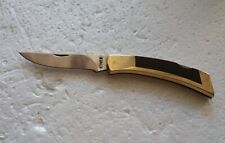Gerber Sportsman II 2 Vintage Lockback Folding Hunting Pocket Knife 1980's USA picture