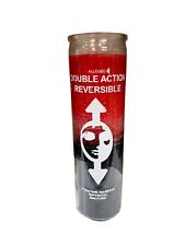 Double And Triple Reversible candle Red And Black Wicca Health Protection picture
