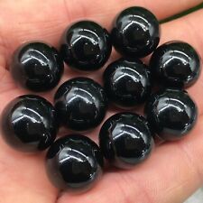 10pc Natural obsidian Quartz hand Carved ball crystal Reiki healing picture