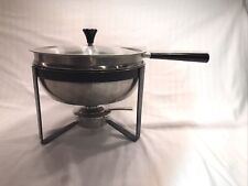 Vintage Inox Chafing Dish Spring Switzerland Stag 18/10 Stainless 67 MCM picture