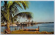 Postcard The Yacht Basin On The Peace River, Punta Gorda, Florida Unposted picture