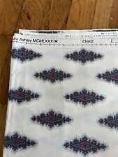 Rare Laura Ashley Viceroy Chintz Cotton Fabric printed in Holland Almost 4yds picture