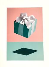 NEW Tiffany & Co. Love is When the box is Blue Holiday Postcard Collectible picture
