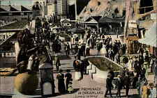Coney Island New York NY Dreamland Promenade Amusement Park c1910 PC picture