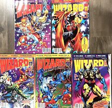 Lot Of 5 WIZARD GUIDE TO COMICS MAGAZINES Wolverine, Spider-Man, Venom, Spawn picture