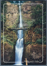 Postcard Multnomah Water Falls Oregon Creek Columbia River Gorge Benson Bridge picture