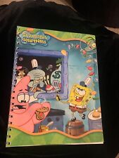 RARE 2001 Viacom SpongeBob SquarePants Spiral Notebook picture