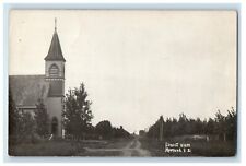 c1910's Street View Church Howard South Dakota SD RPPC Photo Antique Postcard picture
