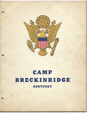 c.1940s Camp Breckinridge Picture Album Of Activities Vintage World War Vtg RARE picture