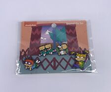 Loungefly Nickelodeon 4 Piece Pin Set Sealed Rugrats Tommy Chuckie Phil Lil Ange picture