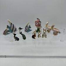 Vintage Bone China Family Sets Figurines - 12 Pieces picture