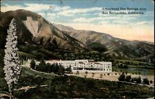 Arrowhead Hot Springs San Bernardino California ~ 1921 vintage postcard picture