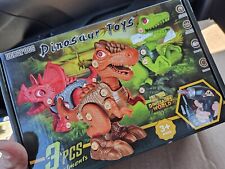 VEB2FOCS Dinosaur Toys 3 Piece Set picture