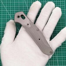 1 Pair Custom Made Titanium Alloy Handle Scales for Benchmade 940 Osborne Knives picture