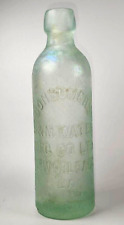 Old Hutchinson Blob Top Consumers S &M Water MF G Co LT'D New Orleans LA. Bottle picture