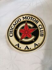 Authentic Vintage AAA Chicago Motor Club Sticker picture