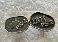 Vintage IBM PS/2 Personnal System Computer advertising Lapel Hat Pin ~ 1991 picture