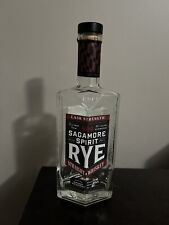 Cask Strength Sagamore Spirit Rye Straight Whiskey Bottle Empty Bottle picture