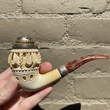 Meerschaum Antique Highly Carved Pipe picture