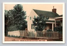 Postcard Edgar Allan Poe Cottage New York City NY, Vintage Chrome N15 picture