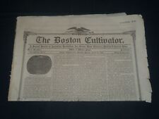 1866 MARCH 24 THE BOSTON CULTIVATOR NEWSPAPER - BARON LIEBIG - NP 3967 picture