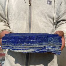6.9lb Large Lapis Lazuli Dark Blue Crystal Rough Mineral Specimen From Afgh picture