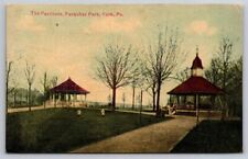 eStampsNet - Postcard Lot of 4 York PA, Parks, Country Club, Dam 1900's  picture