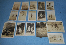 1920s Sorensen Family Photos Toddlers Children Playing At Beach & River OR CA? picture