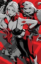 Harley Quinn: Black White Redder #1 Cover F Stanley 'Artgerm' Lau Foil Variant picture
